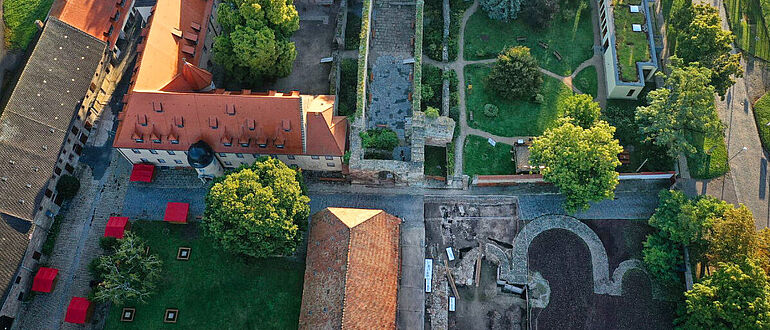 Ausgrabung im Kloster Memleben