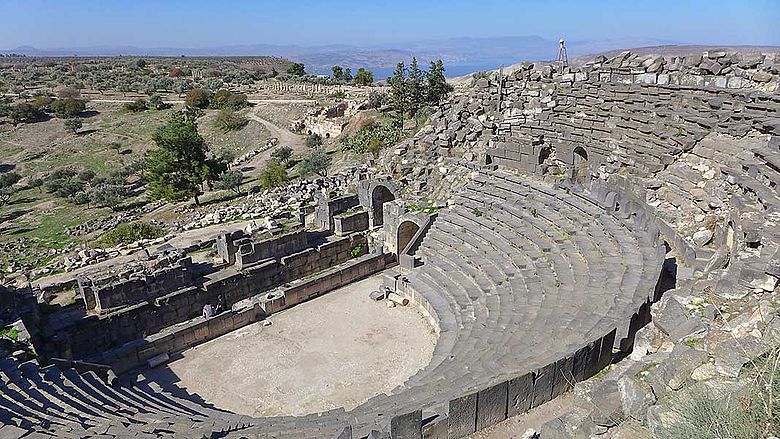 Römisches Theater von Gadara / Umm Qais Römisches Theater von Gadara / Umm Qais