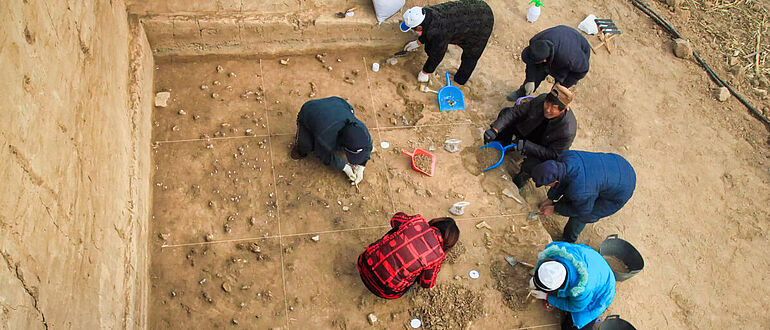 Ausgrabungen in Xiamabei