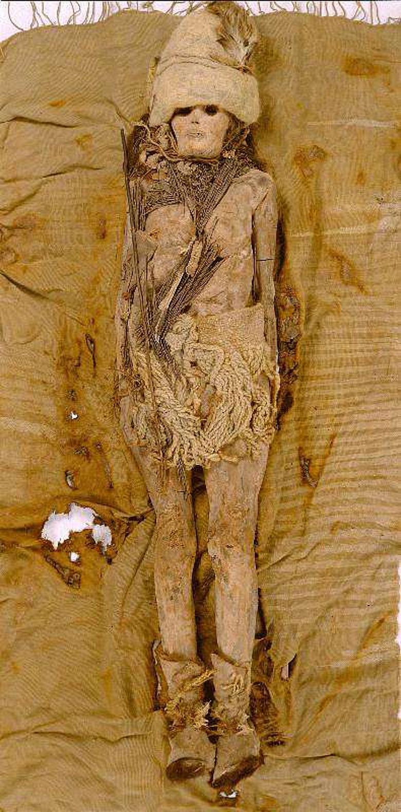 Die "Schöne von Xiaohe“ ist eine etwa 4000 Jahre alte Mumie