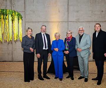 Richtfest für das Forschungs- und Depotgebäude