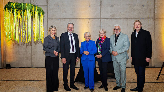 Richtfest für das Forschungs- und Depotgebäude