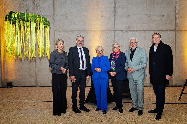 Richtfest für das Forschungs- und Depotgebäude