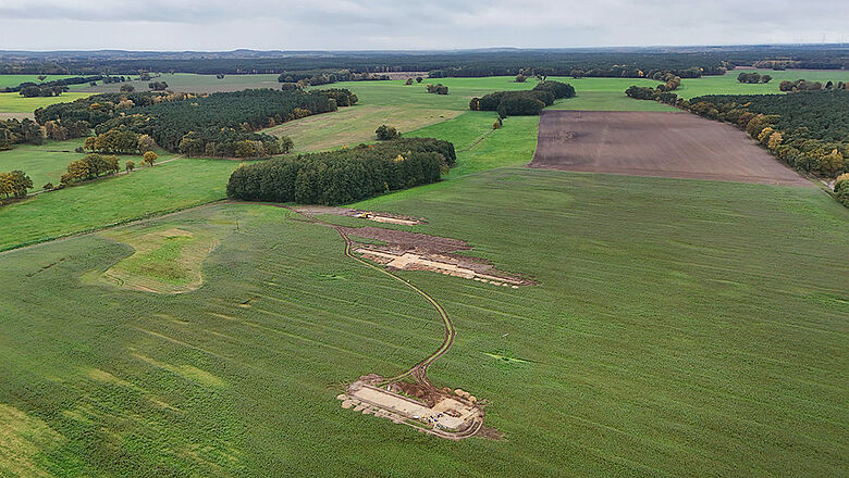 Ausgrabungsflächen Seddin 2025