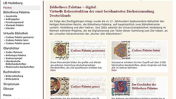 Bibliotheca Palatina – digital