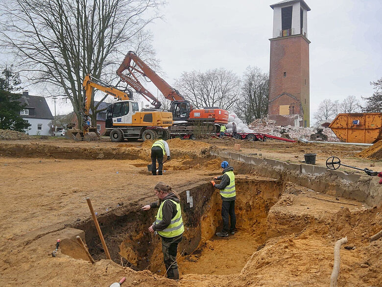 Ausgrabung Grubenkomplex
