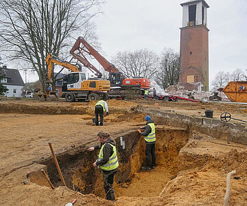 Ausgrabung Grubenkomplex