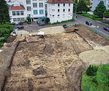 Ausgrabung in Albstadt-Ebingen
