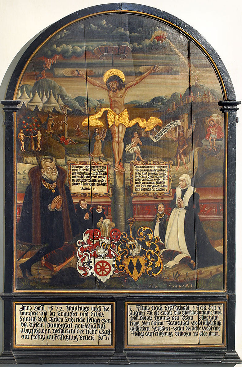Epitaph für Heinrich von Reden und Anna