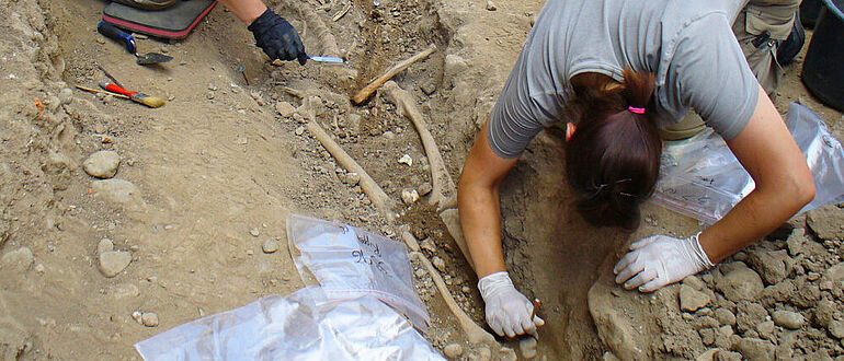 Bergung Bestattung Lepra-Friedhof Freiburg Bergung Bestattung Lepra-Friedhof Freiburg