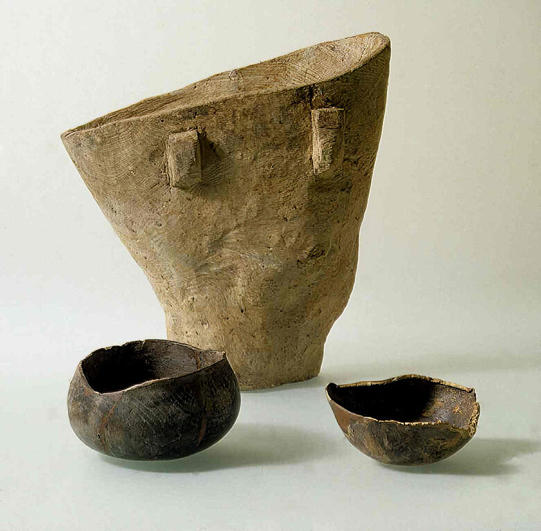 Neolithische Holzgefäße