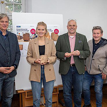 Bei der Vorstellung des Labors war Thomas Eißing aus Bamberg dabei. Er hat in den vergangenen Monaten Anne Lambert, Werner von Schorlemer und Norbert Engels ausgebildet