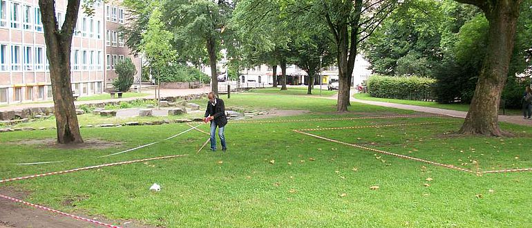 Am Montag beginnen die Arbeiten im Park der Menschenrechte in Bielefeld