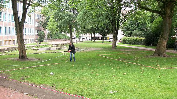 Am Montag beginnen die Arbeiten im Park der Menschenrechte in Bielefeld