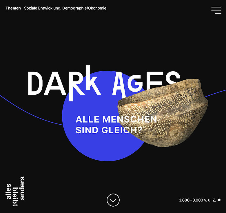 Themenseite der digitalen Ausstellung