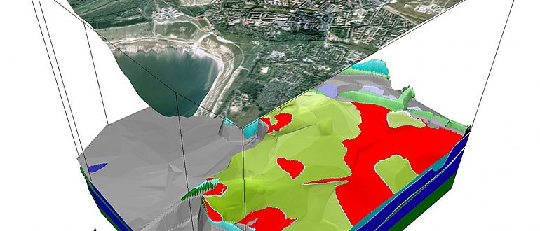 3D-Raummodell Bitterfeld