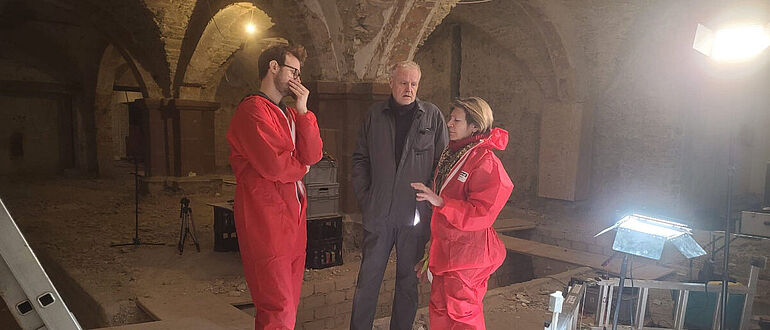 Beratung im Ratskeller