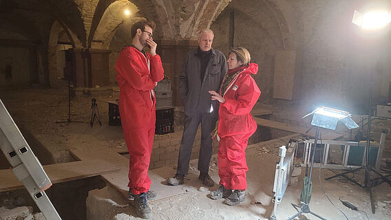 Beratung im Ratskeller