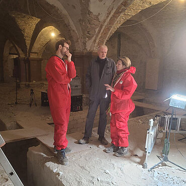 Beratung im Ratskeller