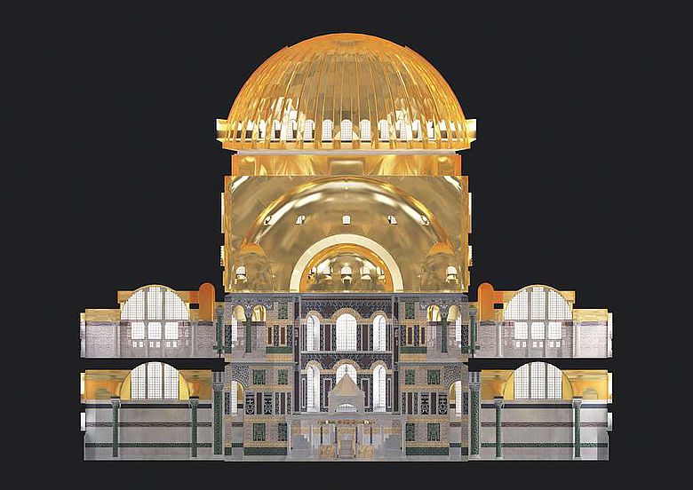Rekonstruktion der Hagia Sophia