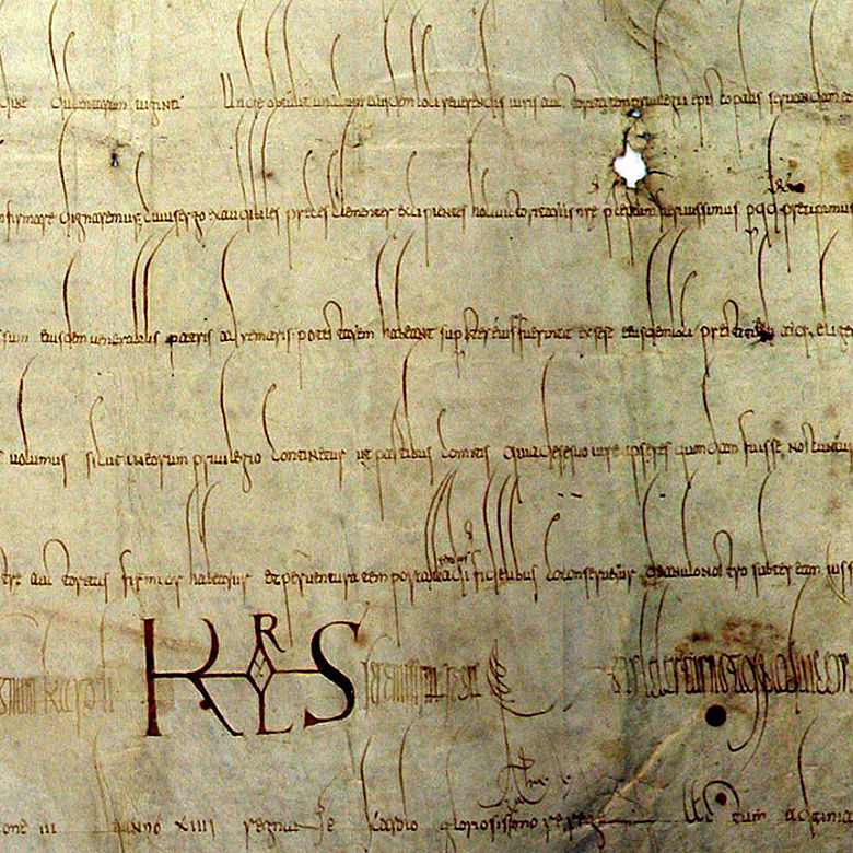 Frühmitterlalterliche Handschrift