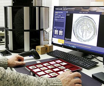 Fundmünzerfassung mit OSCAR