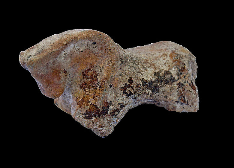 Mittelalterliches Spielzeugpferdchen