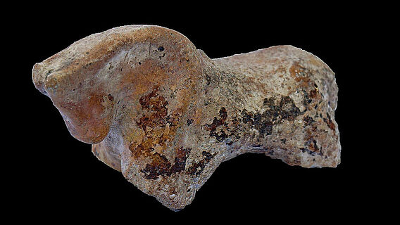 Mittelalterliches Spielzeugpferdchen