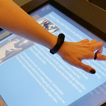 Touchtable Digitale Antike