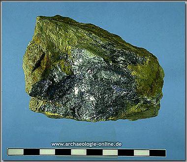 Antimonit - Erzprobe Antimonit - Erzprobe