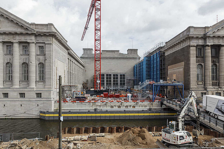 Baustelle Pergamonmuseum Baustelle Pergamonmuseum