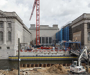 Baustelle Pergamonmuseum