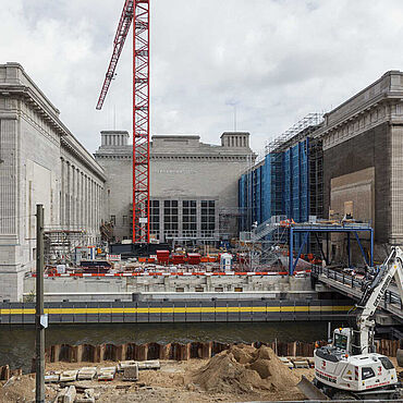 Baustelle Pergamonmuseum Baustelle Pergamonmuseum