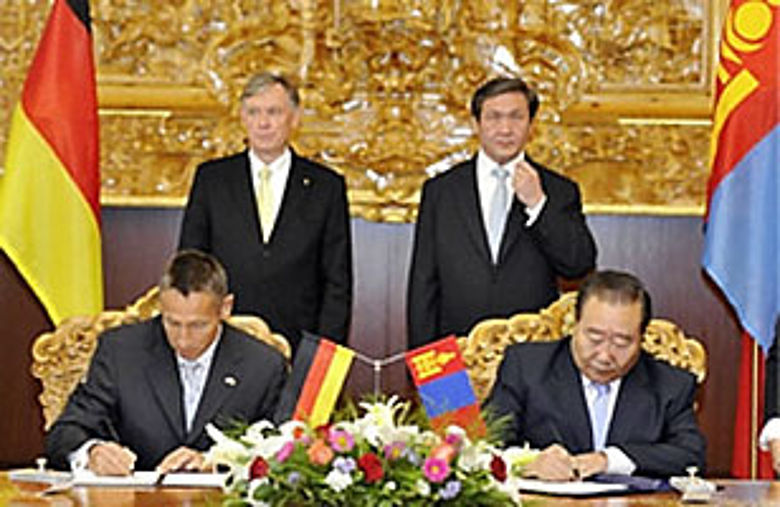 Unterzeichnung des Kooperationsabkommen