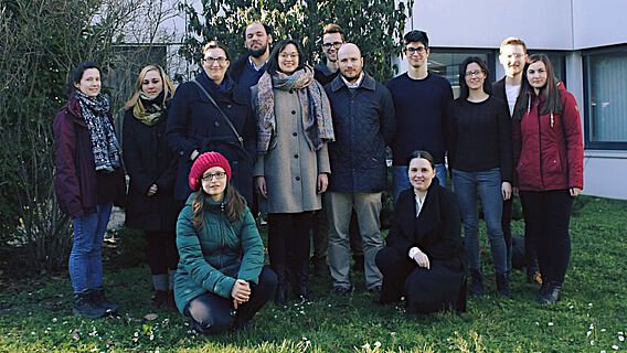 Doktorandinnen und Doktoranden, die den Rundgang durch Mainz entworfen und umgesetzt haben