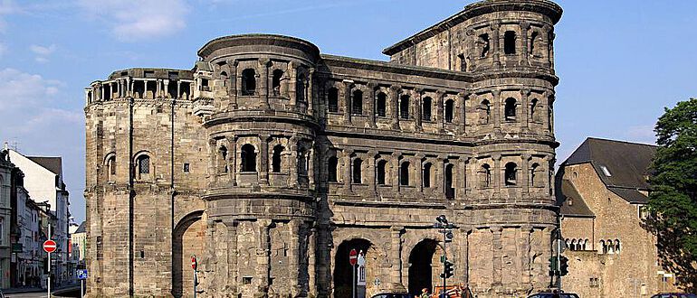 Die Porta Nigra in Trier