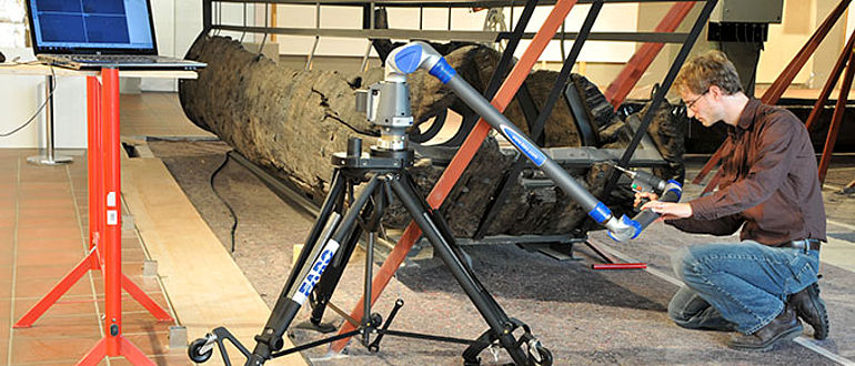 Schiffsdokumentation mit 3D-Scanner