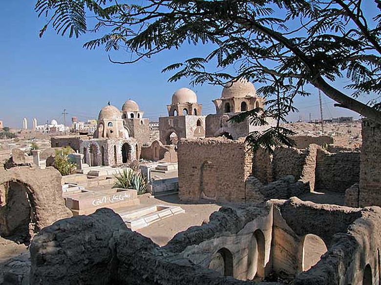 Blick in den islamischen Friedhof von Assuan (Foto: DAI)