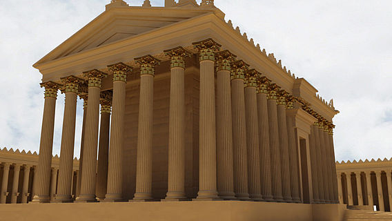 Rekonstruktion Bel-Tempel