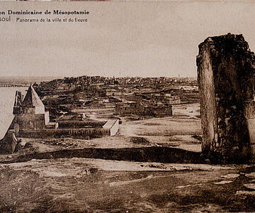 Ansicht von Mossul im frühen 20. Jahrhundert