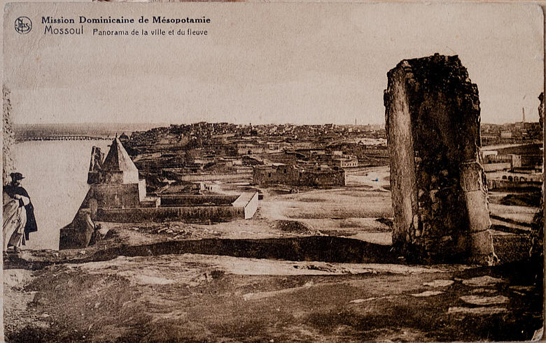 Ansicht von Mossul im frühen 20. Jahrhundert