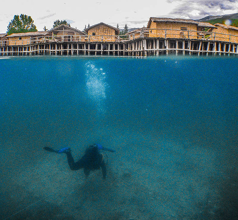Unterwasserarchäologie im Ohridsee