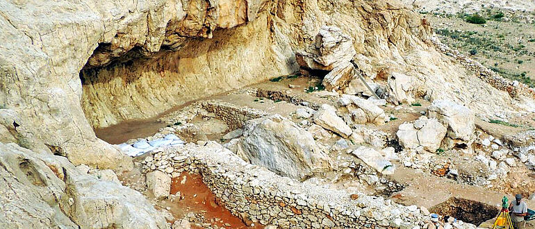 Ausgrabungen im Jebel Faya Rock Shelter, VAE