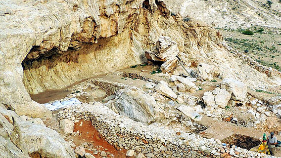 Ausgrabungen im Jebel Faya Rock Shelter, VAE