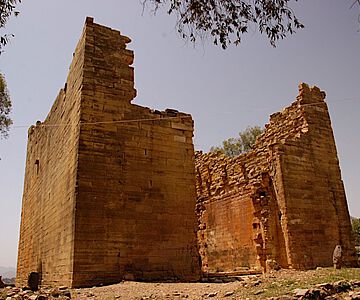 Heiligtum des sabäischen Hauptgottes Almaqah in Yeha (Tigray/Äthiopien)