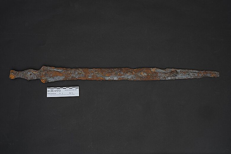 Das gut erhaltene eisenzeitliche Schwert aus Andechs-Frieding