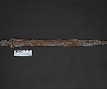 Das gut erhaltene eisenzeitliche Schwert aus Andechs-Frieding