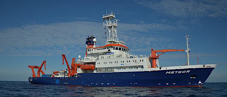 Ein Wissenschaftslabor auf hoher See: Das deutsche Forschungsschiff METEOR