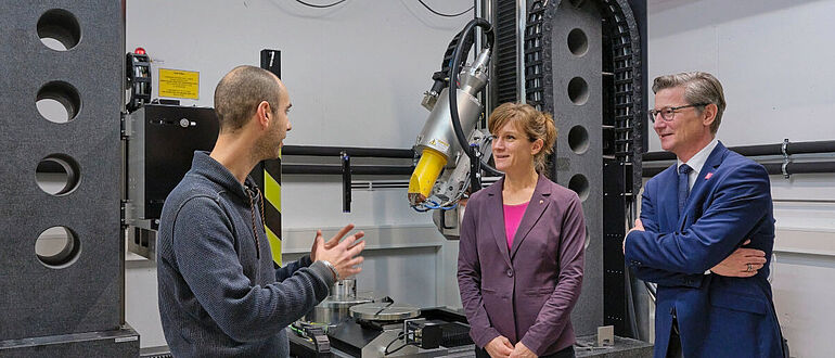 Ministerialdirektorin Heil im LEIZA