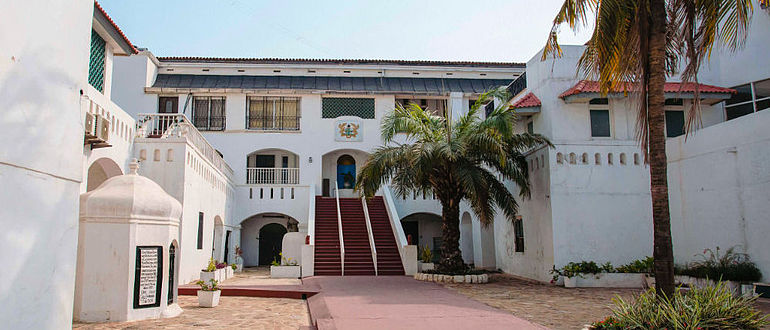 Christiansborg in Ghana